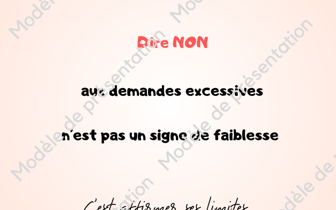 Dire non